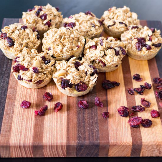 Oatmeal Banana Breakfast Muffins