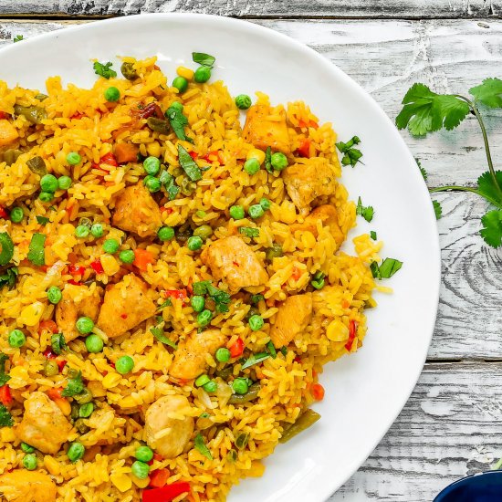 Easy Instant Pot Arroz con Pollo