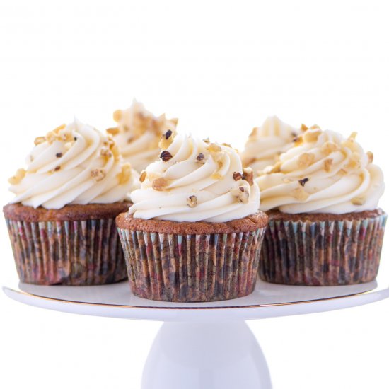 Gluten Free Carrot Cake Cupcakes