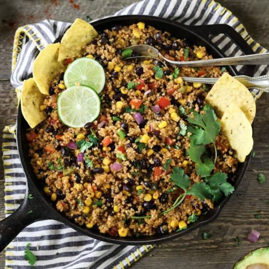 One Pan Mexican Quinoa