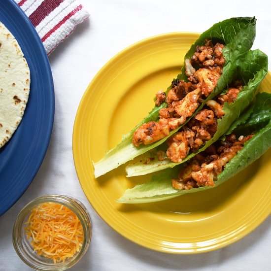 Roasted Walnut & Cauliflower Tacos