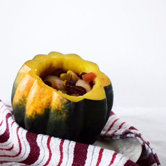 Vegan Stuffed Squash