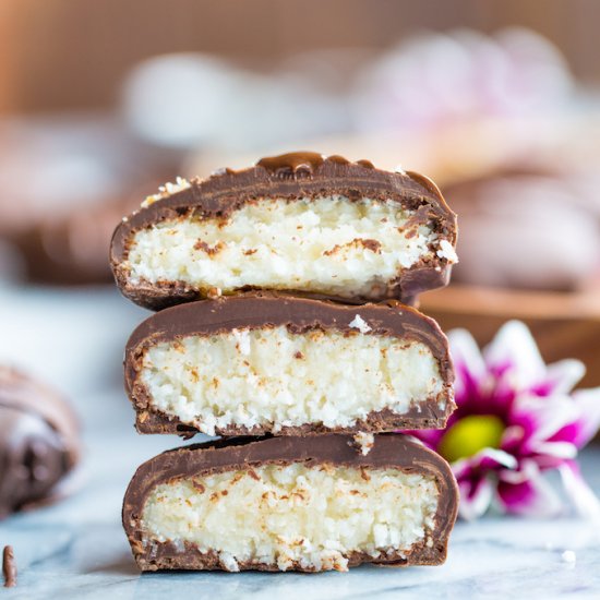 Homemade Coconut Peppermint Patties