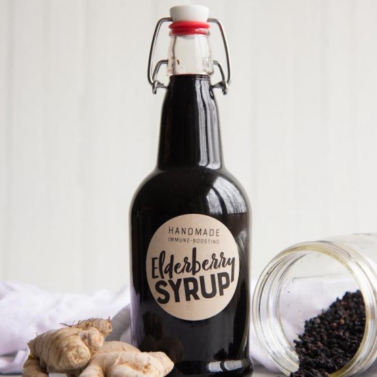 Homemade Elderberry Syrup & Gummies