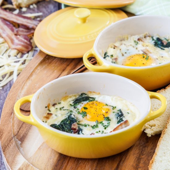 Irish Baked Eggs