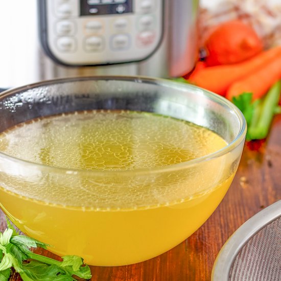 instant pot chicken stock