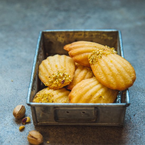 Orange Madeleines from Ottolenghi