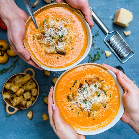 Creamy Roasted Tomato Soup