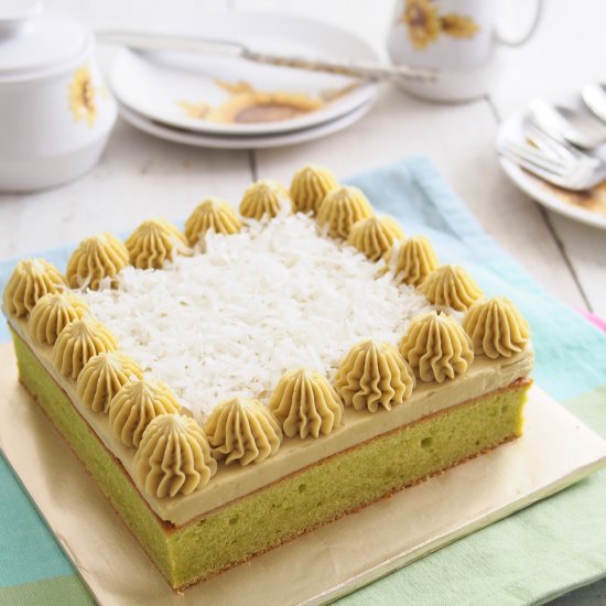 Pandan Butter Cake