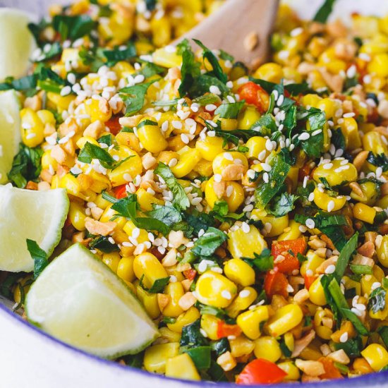 Spicy Corn Salad