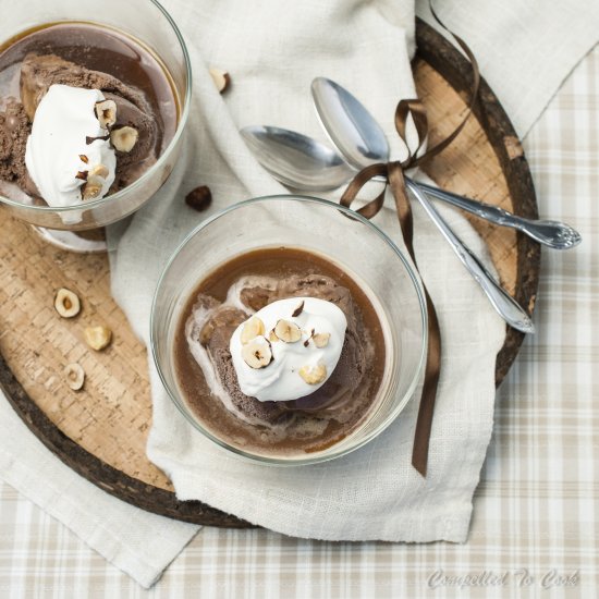 Chocolate Hazelnut Affogato