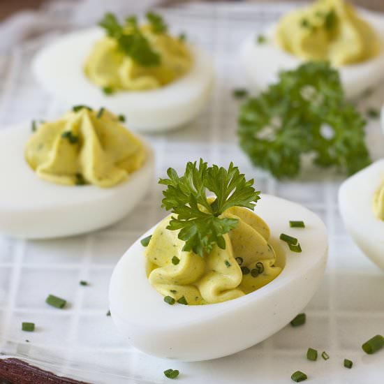 Herbed Deviled Eggs