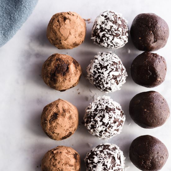 Hazelnut Mocha Energy Balls