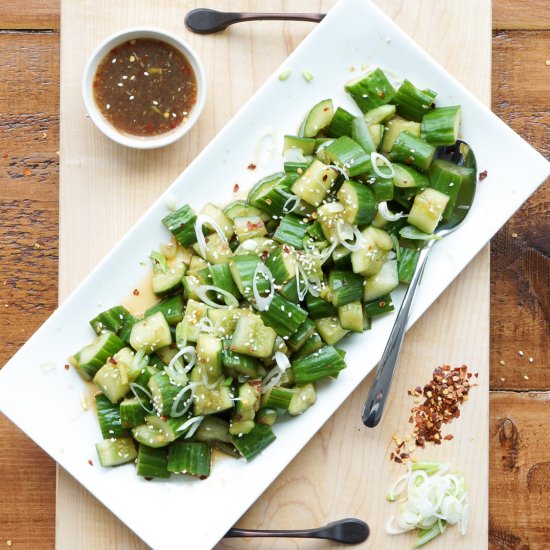 Chinese Smashed Cucumbers