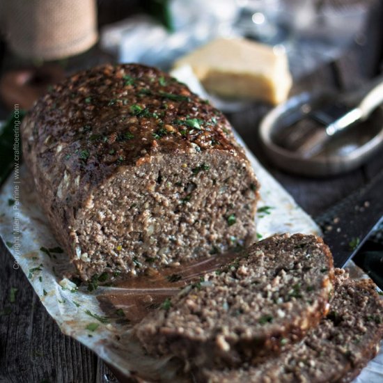 Stout Meatloaf with Irish Cheddar