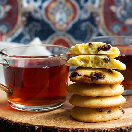 Persian Raisin Cookies