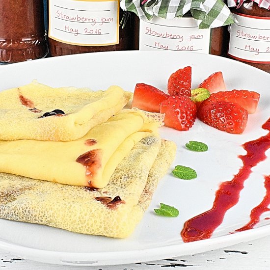 Sugar Free Crepes