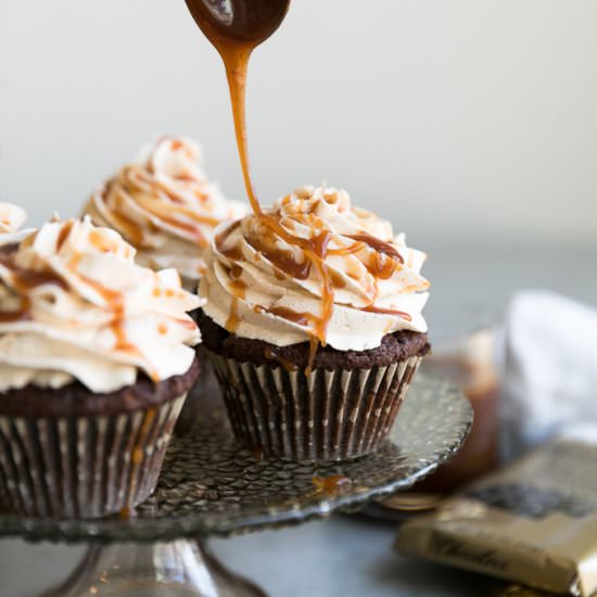 Double Chocolate Cupcakes