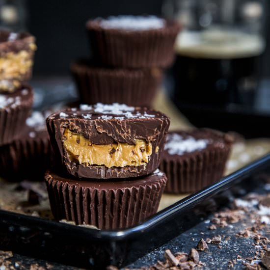 Dark Chocolate Peanut Butter Cups