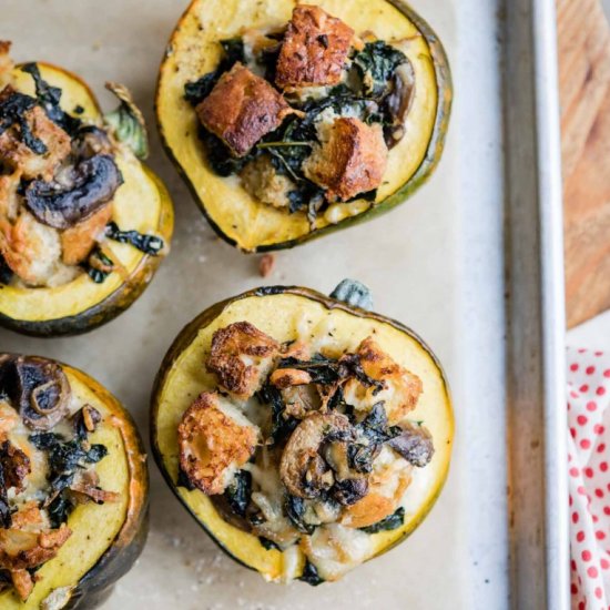 stuffed acorn squash