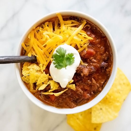 Mexican chorizo chili