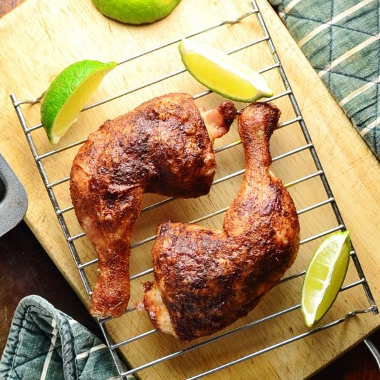 Crispy Chicken with Moroccan Spices