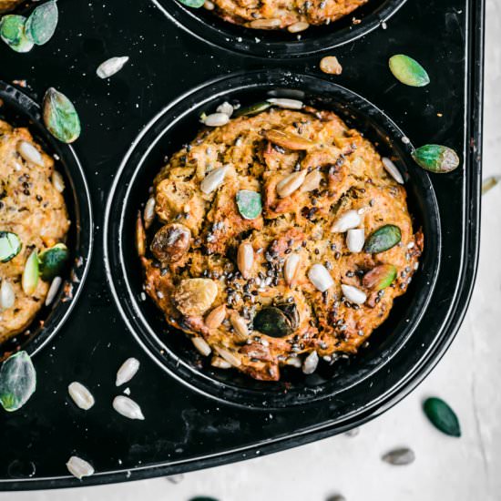 Morning Glory Carrot Muffins