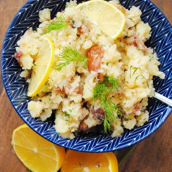 Dill Red Potatoes with Lemon