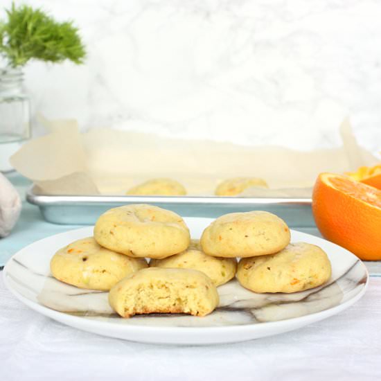 Orange Pistachio Cookies