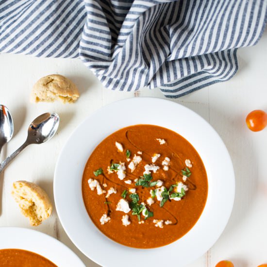 Instant Pot Dairy-Free Tomato Soup