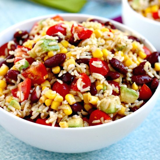 Southwestern Brown Rice Salad