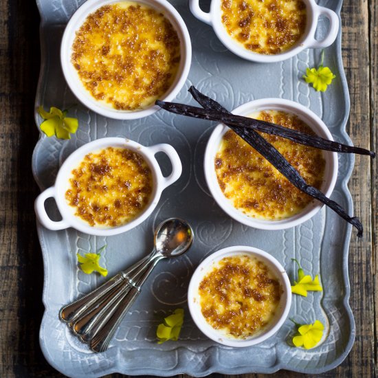 Microwave Crème brûlée