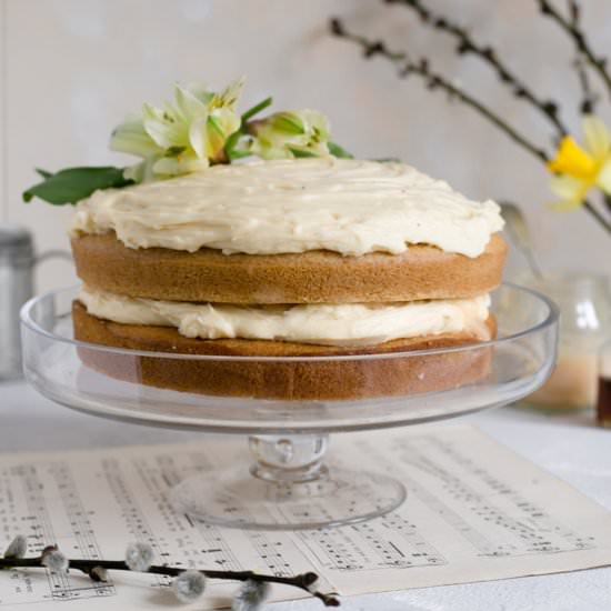 Vegan White Chocolate Cake