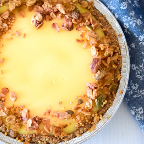 Granola Crust Pudding Pie