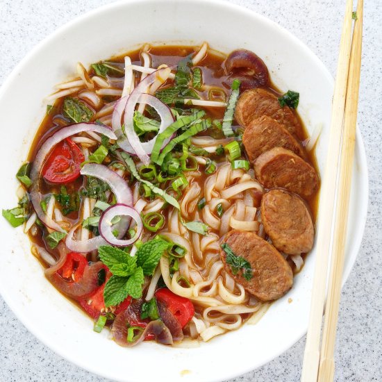 Quick Faux-Phó Noodle Soup