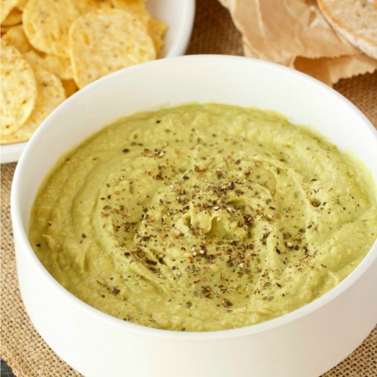 Creamy Avocado Hummus