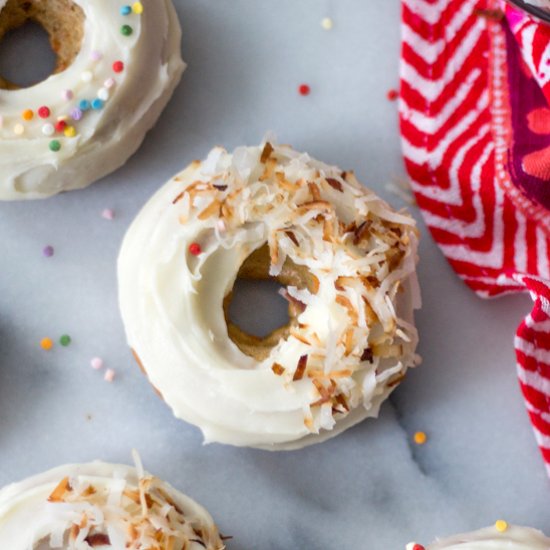 Carrot Cake Donuts