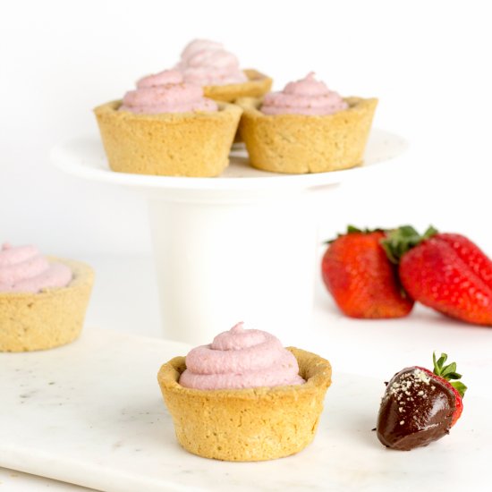 PB & J Cookie Cups