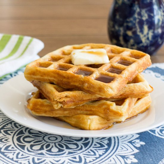 Perfect Buttermilk Waffles