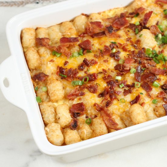 Breakfast Tater Tot Casserole