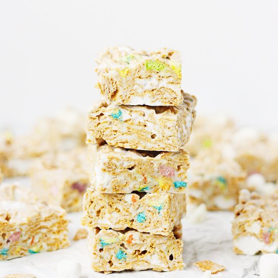 Lucky Charms Frosted Flakes Treats