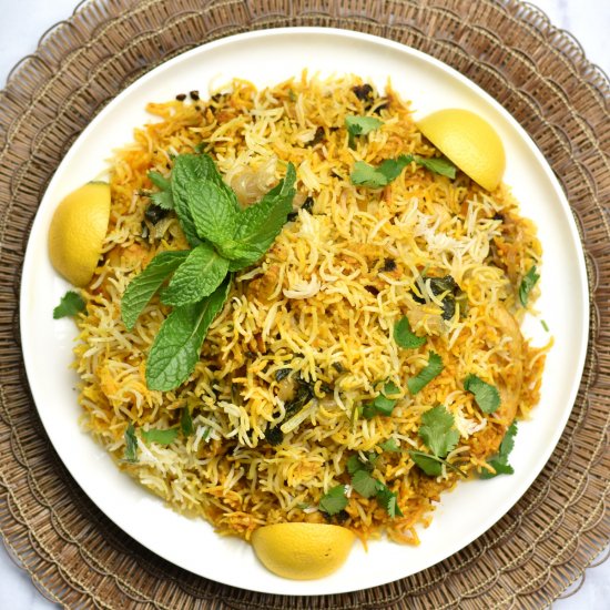 Chicken Biryani in Instant Pot