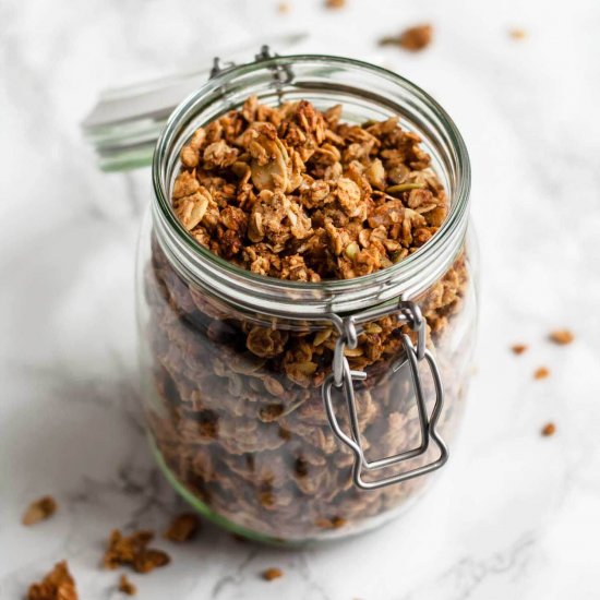 Healthy Granola with Dates