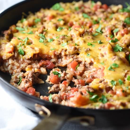 MEXICAN RICE SKILLET