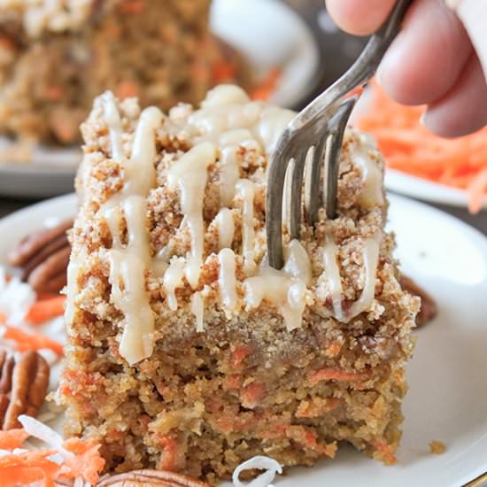 Paleo Carrot Cake Coffee Cake