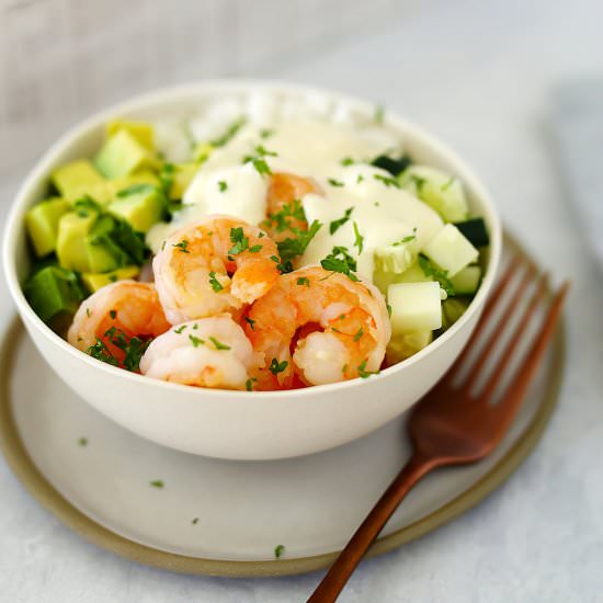 Prawn Poké Bowls