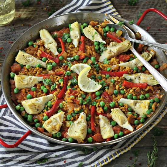 Vegetable Paella