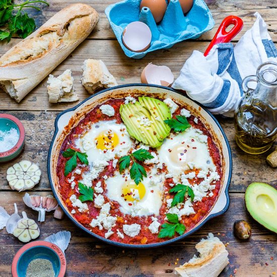 Shakshuka aka Eggs In Tomato Sauce