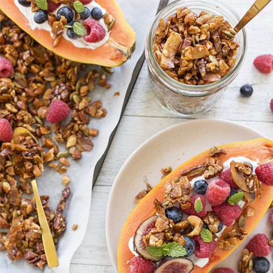 Papaya Fruit Boats