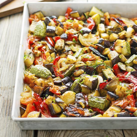 Sheet Pan Ratatouille